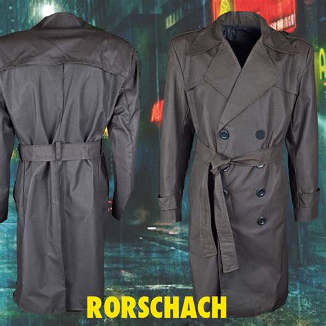 Premium Rorschach Costume Jacket Coat - DarkFutureShop - Post-apocalyptic & vintage military gear