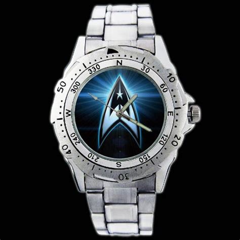 Star Trek Stainless Steel Wrist Watch | Wrist watch, Watches, Star trek collectibles