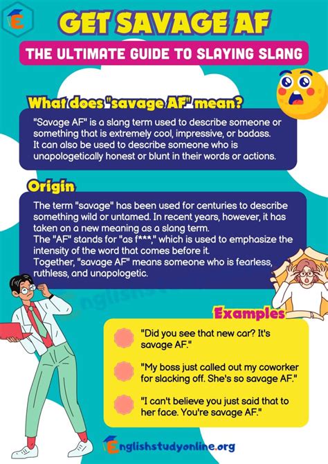 Savage AF Meaning: What Does AF Stand for in Modern Slang? - English Study Online