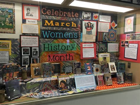 Library display celebrate women’s history month | Library displays ...