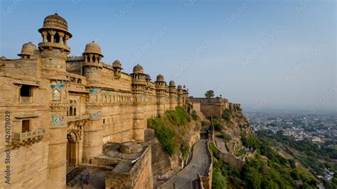 Gwalior Fort, India Stock Photo | Adobe Stock