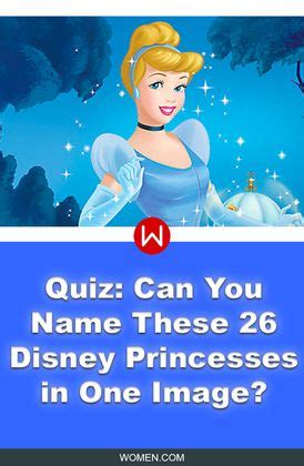 Quiz can you identify every one of these disney princesses – Artofit