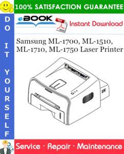 Samsung ML-1700, ML-1510, ML-1710, ML-1750 Laser Printer Service Repair ...