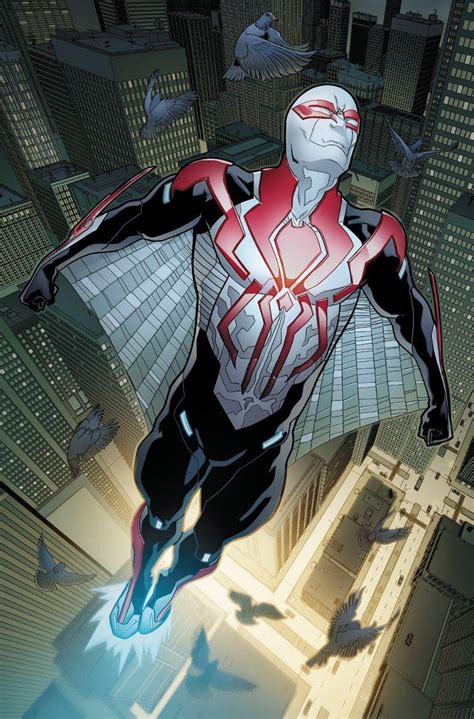 Spider-Man 2099 White Suit Wallpapers - Wallpaper Cave