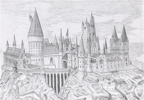 Hogwarts Castle by Skyicok on DeviantArt