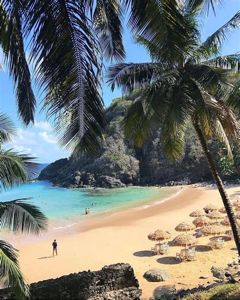 Who is beady for some beach-time this is Fernando de Noronha in #brazil. Image by @thiago.lopez ...