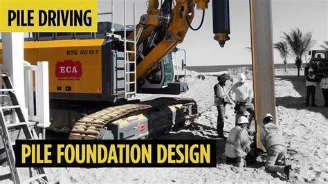 Pile Foundation Design and Construction | Pile Driving Series #1 - YouTube