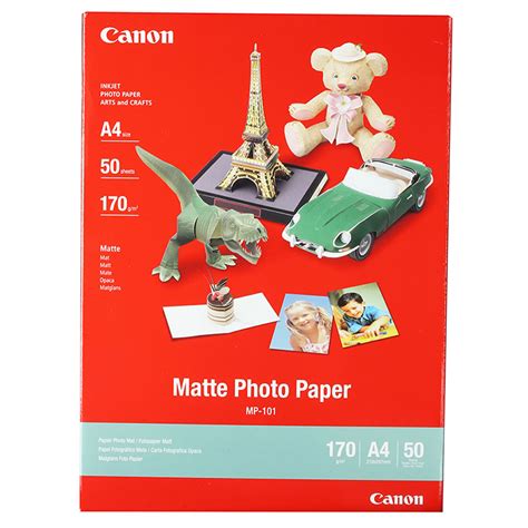 Canon A4 Matte Photo Paper 50 Sheets | Wilko