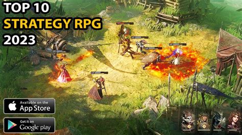 TOP 10 Best Strategy RPG for Android iOS Mobile 2023 [ Tactics ...