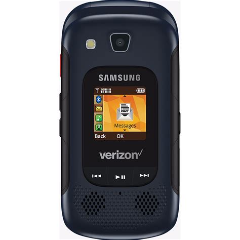 Restored Samsung Convoy 4 B690 Verizon CDMA Rugged Flip Phone w/ 5MP Camera - Blue Black ...