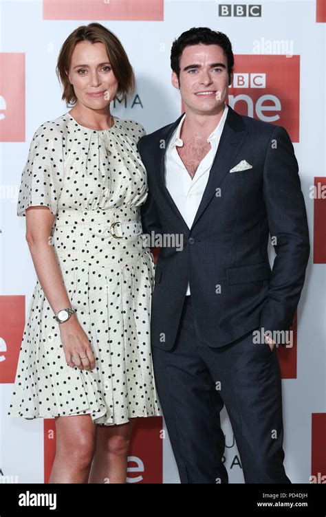 Keeley Hawes and Richard Madden attending a photo call for BBC One's ...