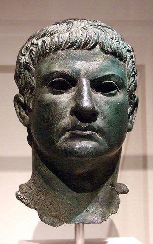 Bronze Portrait of a Man Identified as Marcus Agrippa. It was ...