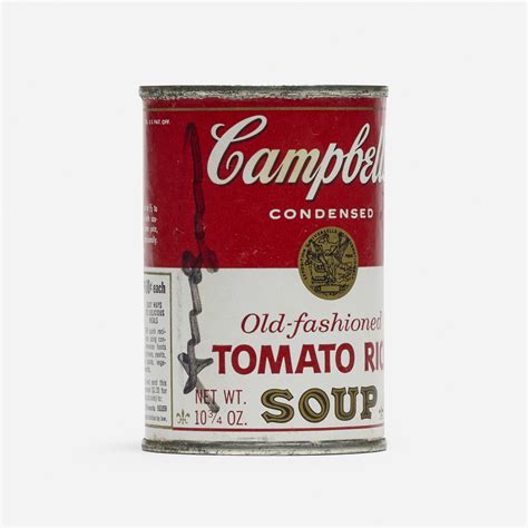 Andy Warhol | Andy Warhol signed Campbell's Soup can (Circa 1960 ...