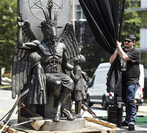 Not today, Satan: Baphomet gets chilly reception | The Arkansas Democrat-Gazette - Arkansas ...