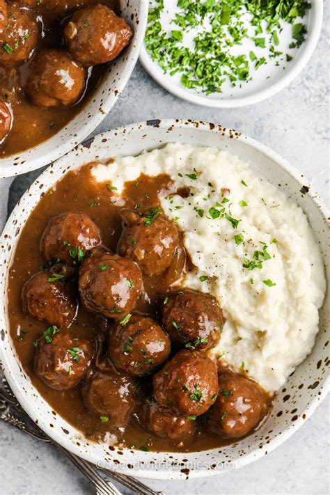 Gradual Cooker Meatballs and Gravy - the-greatest-barbecue-recipes