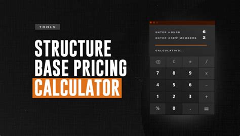 Structure Base Pricing Calculator