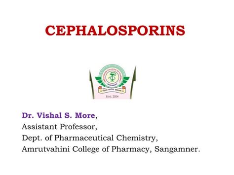 Cephalosporin- Beta lactam Antibiotic | PPT