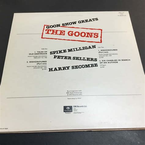 VINTAGE - GOON Show Albums(s)