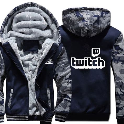 Wholesale Gender Twitch Channel Hoodies Winter Camouflage Sleeve Jacket ...