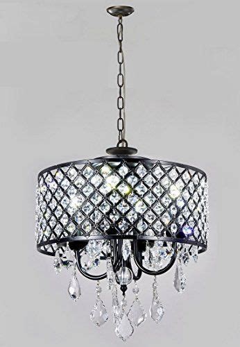 Top 10 Best Crystal Chandeliers With Shades Top Product Reviews Rustic Light Fixtures, Bedroom ...