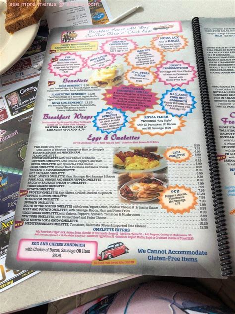 Online Menu of The Pink Cadillac Diner Restaurant, Wildwood, New Jersey ...