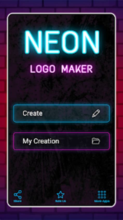 Neon Logo Maker Design Logo for Android - Download