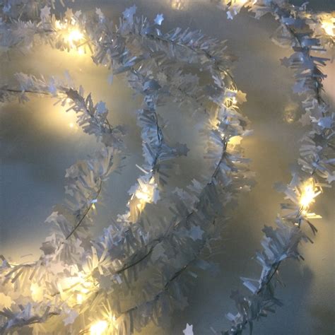 Winter Garland With Lights - Etsy