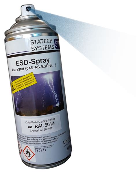 ESD-Spray AstraStat Typ S, Farbe: taubenblau (ca. RAL 5014)