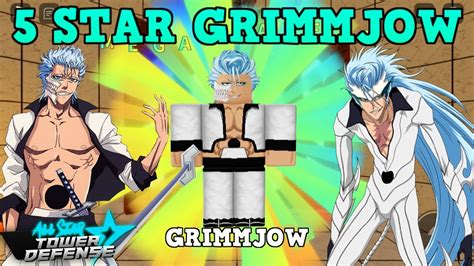 NEW 5 STAR GRIMMJOW FROM BLEACH IS COMING! ALL STAR TOWER DEFENSE NEW LEAKS - YouTube