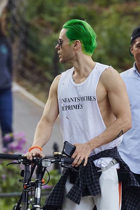 Jared Leto Touring around Central Park, New York (May 24, 2015) #suicidesquad Joker Images ...