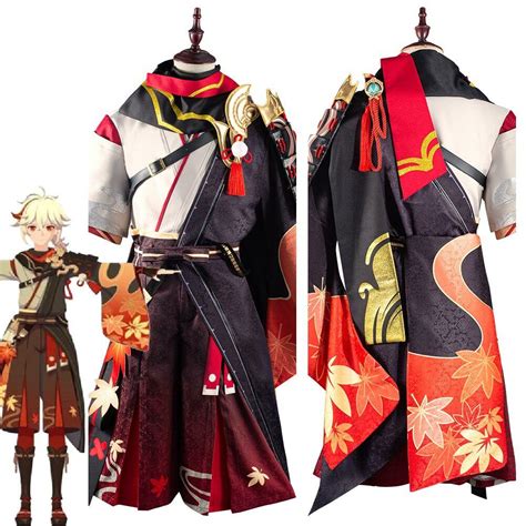 Genshin Impact Kazuha Cosplay Costume Outfits Halloween Carnival Suit SS | eBay