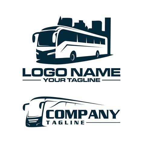 bus and city logo template 4714418 Vector Art at Vecteezy