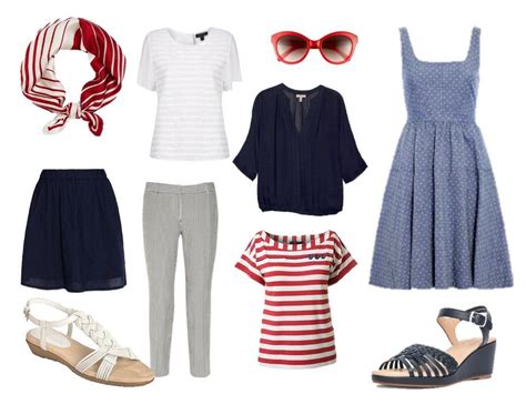 Packing for a warm-weather vacation, in red & navy - The Vivienne Files | Fashion capsule ...