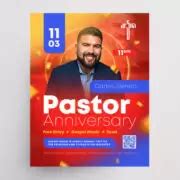 Free Church Anniversary Event Flyer Template (PSD) - PSDFlyer