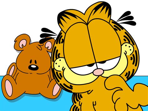 Garfield y Pookie by supergordito on DeviantArt