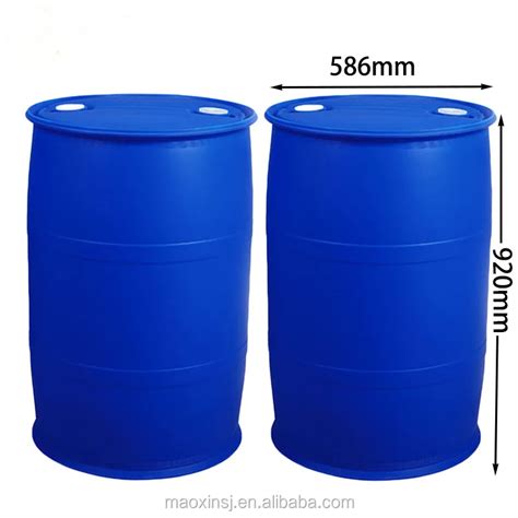 200 Liter Raw Material Plastic Hdpe 55 Gallon Blue Drum Barrel - Buy ...