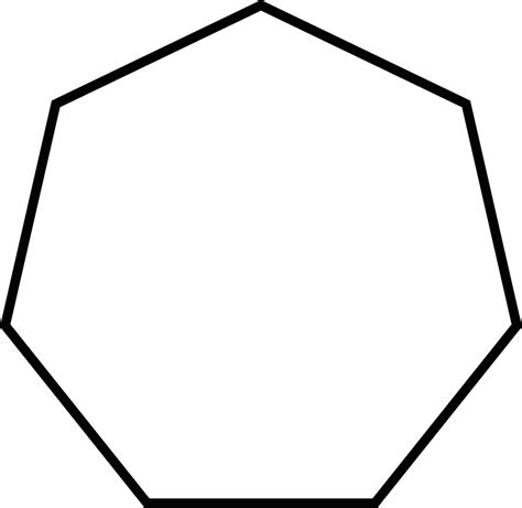 7-sided Polygon | ClipArt ETC