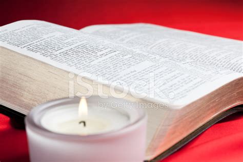 Bible And Candle Light Stock Photo | Royalty-Free | FreeImages