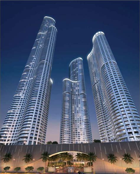 Lodha World One Towers Mumbai | Skyscraper architecture, Beautiful buildings, Water fountains ...