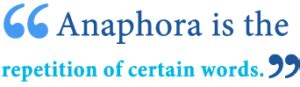 What is Anaphora? Definition and Examples of Anaphoric Literature - Writing Explained