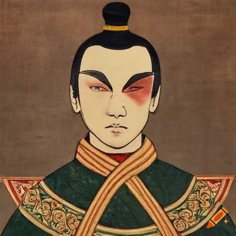 Portrait of zuko in traditional chinese style, ming dynasty on Craiyon