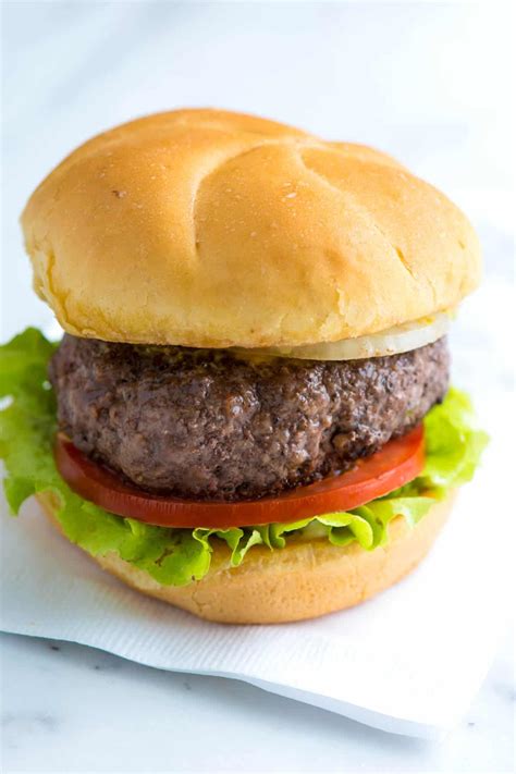 The Best Juicy Burger Recipe