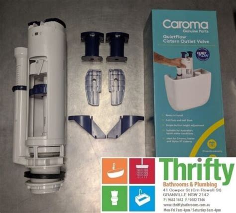 Caroma Toilet Outlet Valve 750085 Quietflow M5 V2 Dual Flush Cistern Part 9311440396549 | eBay