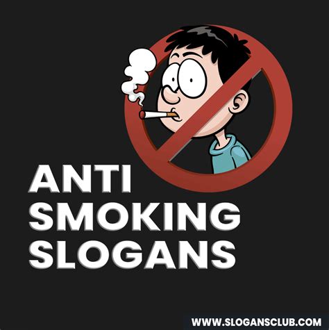 50+ Anti Smoking Slogans and Taglines