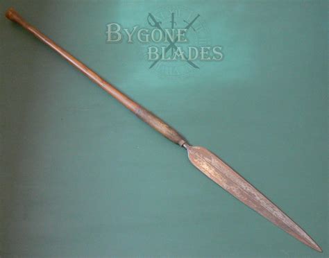 Zulu Iklwa. Stabbing Spear. | Bygone Blades