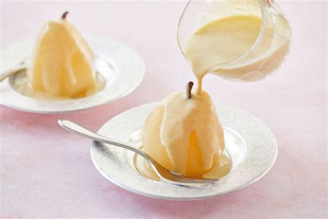 The Most Elegant Poached Pears Recipe - Gemma’s Bigger Bolder Baking