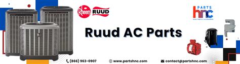 Ruud AC Parts Near You - PartsHnC