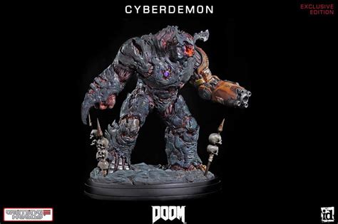 Gaming Heads DOOM: Cyberdemon Exclusive Statue | Figures.com