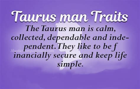 TAURUS MAN Personality TRAITS: 15 Quotes and Facts - Astro Traits