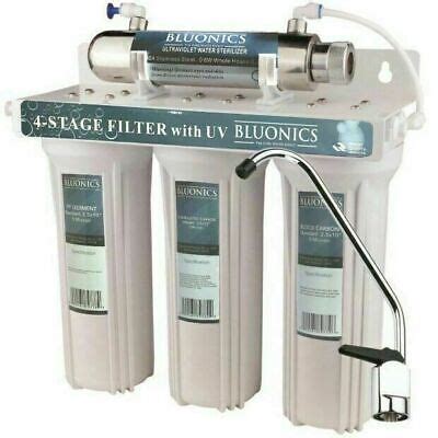 UV Ultraviolet Light Drinking Water Filter System Under Sink / Counter ...